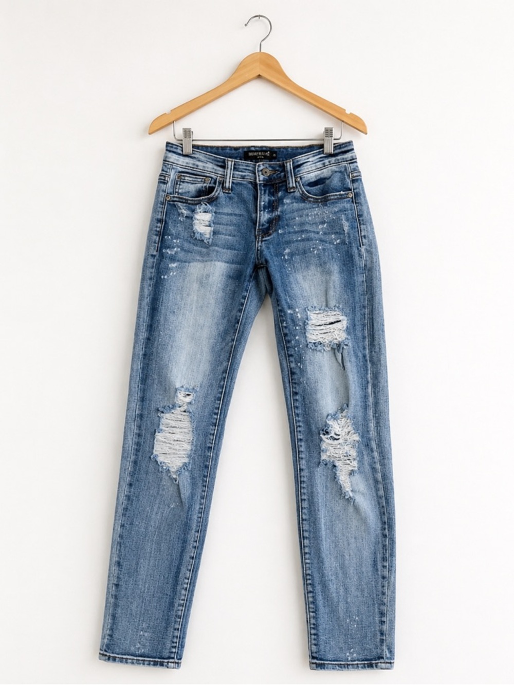 Judy Blue Light Blue Distressed  Jeans- 0/24